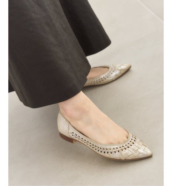  「《追加》ポインテッドサシメッシュフラット」|その他|シルバー