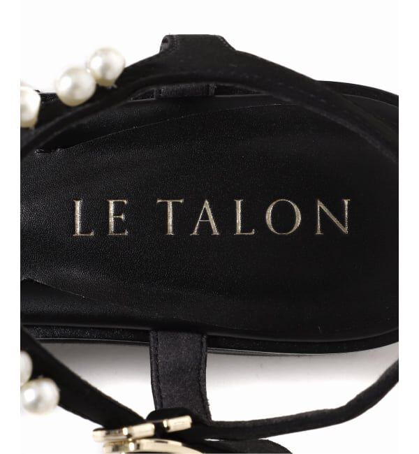  「《追加予約》4cmパールプラットサンダル」|サンダル|