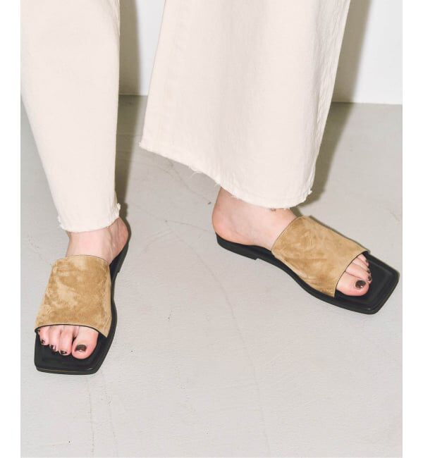 GRISE「《予約》GRISE LEATHER SLIDE サンダル」|サンダル|