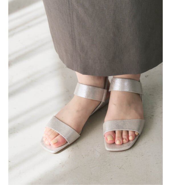  「《追加予約》2cmゴムストラップサンダル」|サンダル|