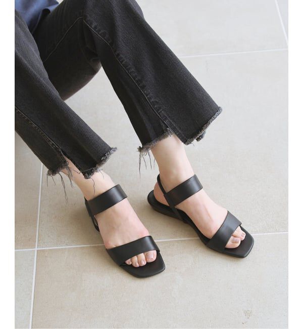  「《追加予約》2cmゴムストラップサンダル」|サンダル|