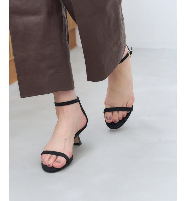  「《WEB限定 / 追加予約》5cmホソストラップサンダル」|サンダル|