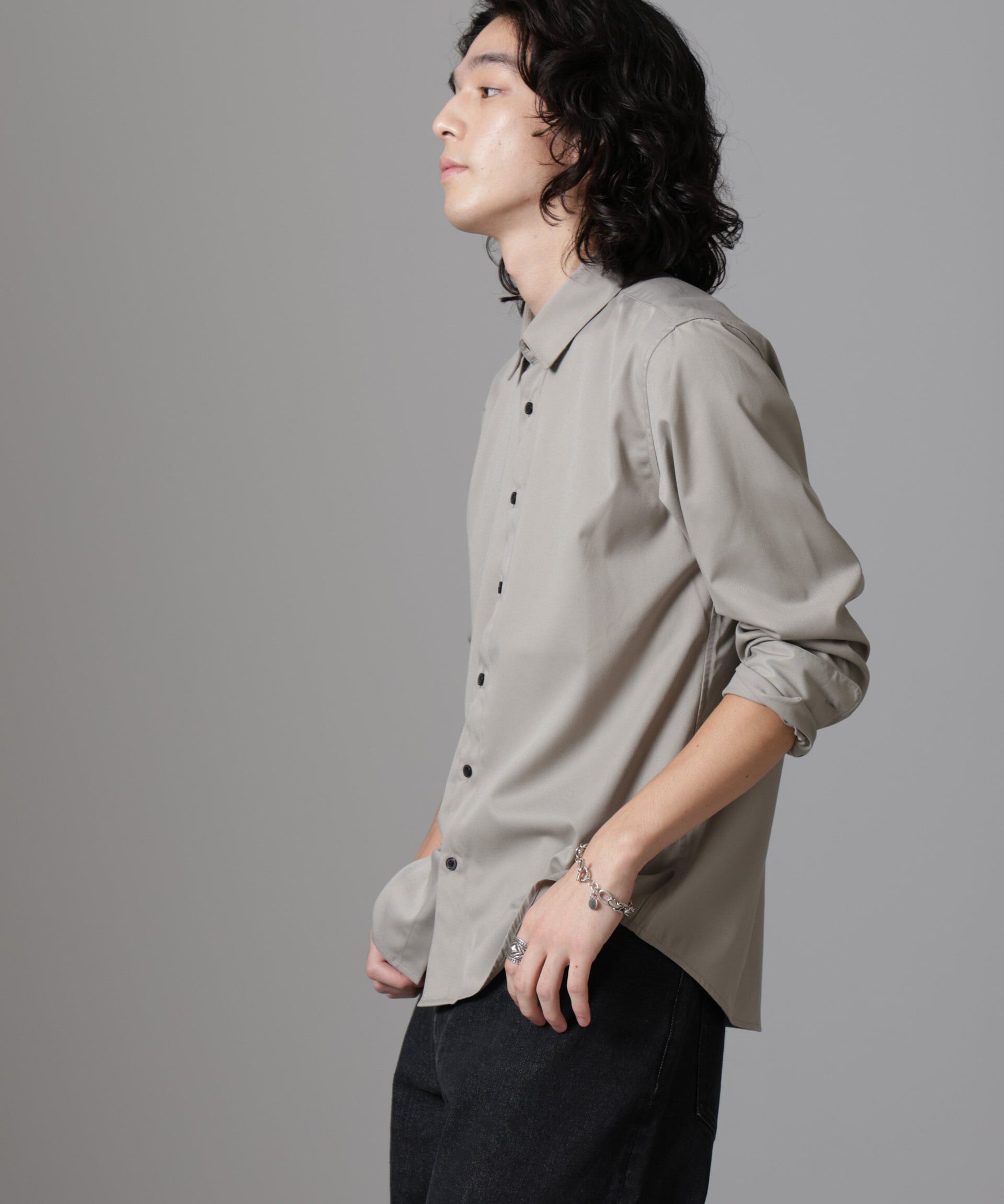 nano･universe「スタンダードレギュラーカラーシャツ/長袖」|シャツ・ブラウス|