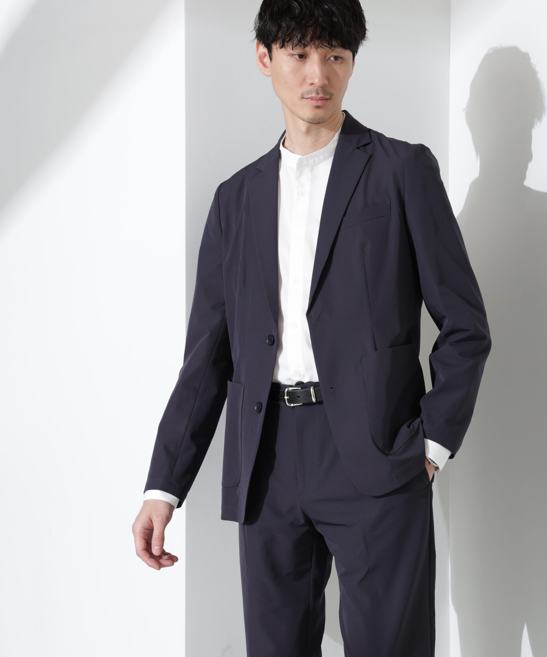 nano･universe「アクティブ4WAYストレッチドライ セットアップ」|スーツ|