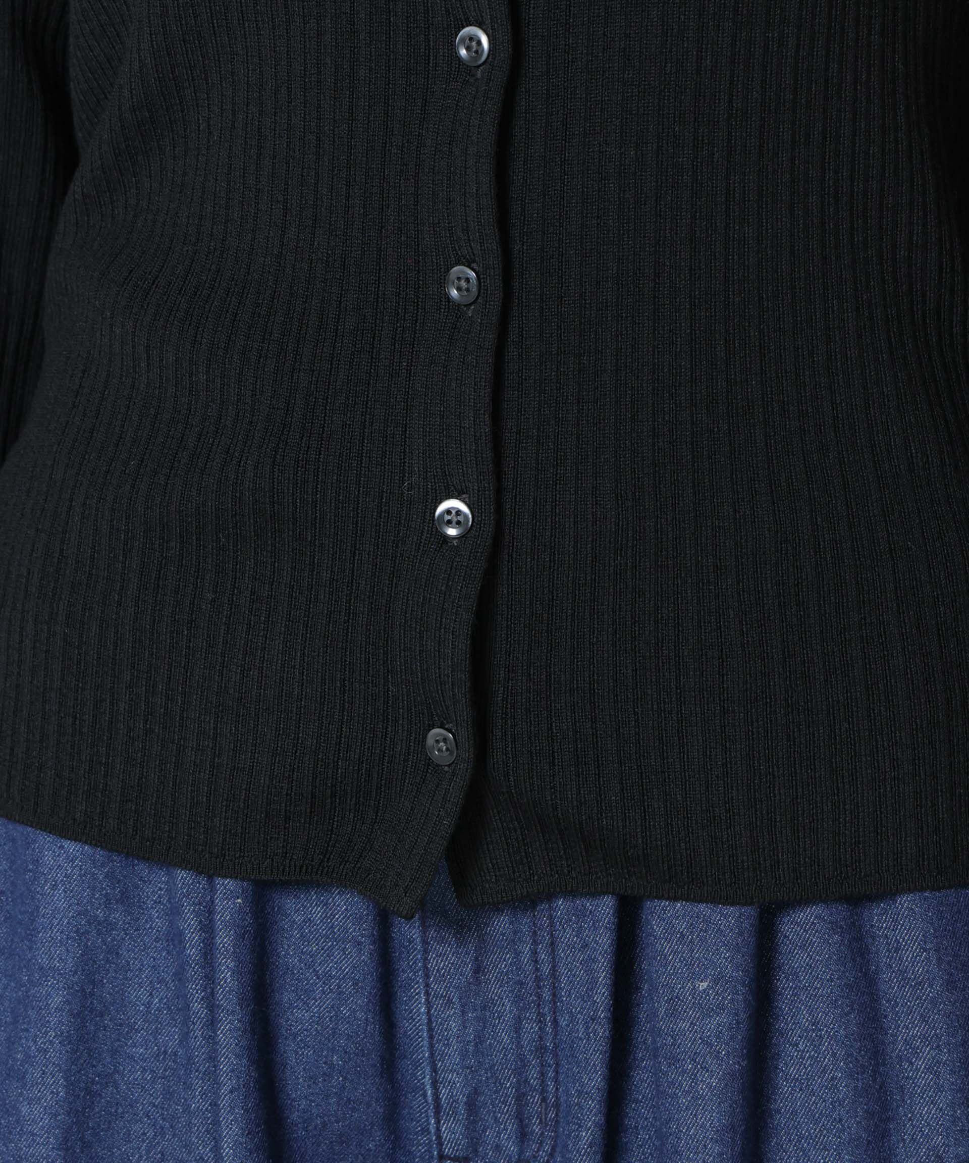 nano･universe「毛玉レスニット3wayリブタートルトップス」|ニット・セーター|