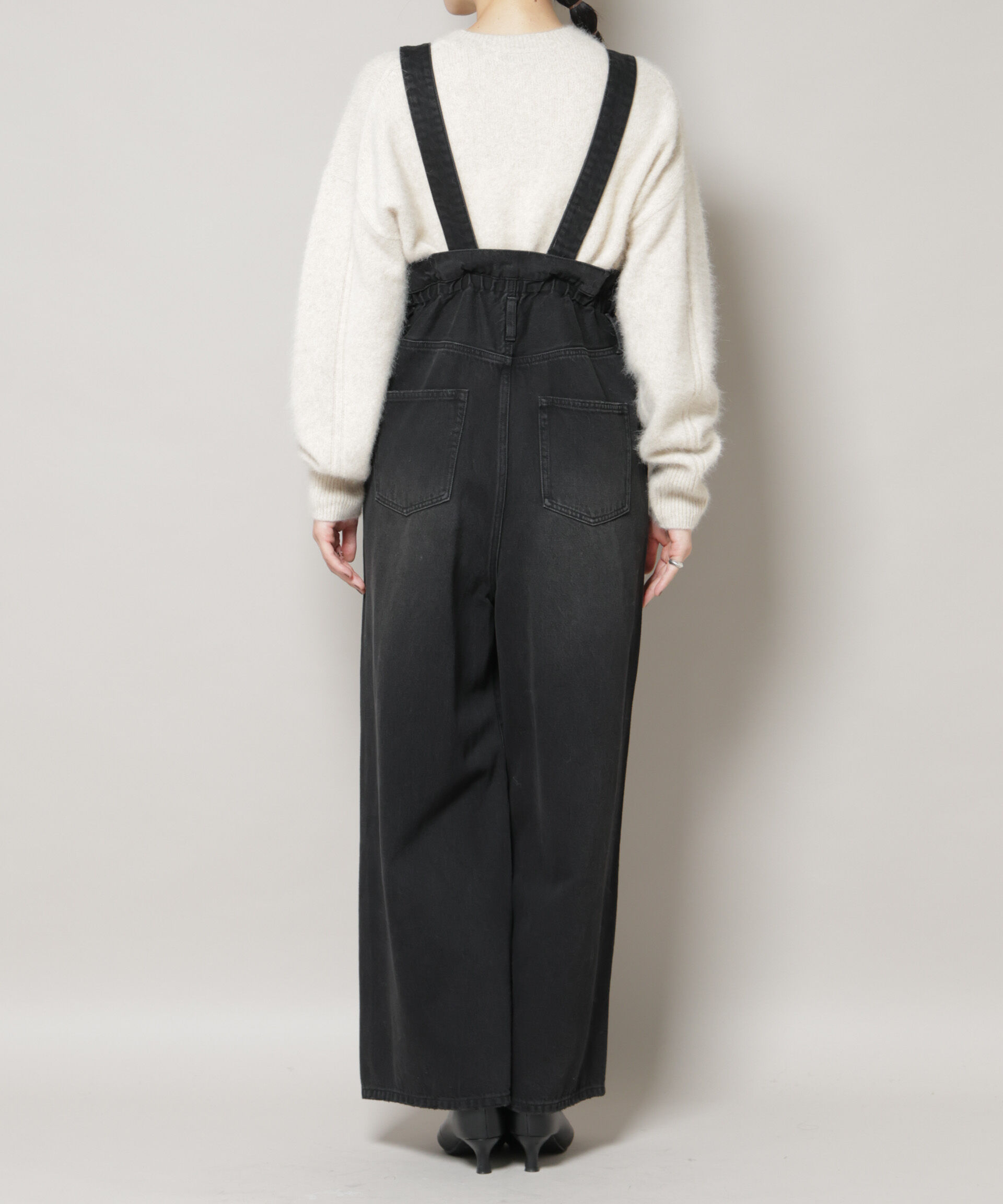 nano･universe「コットンワイドサロペット」|ワンピース|