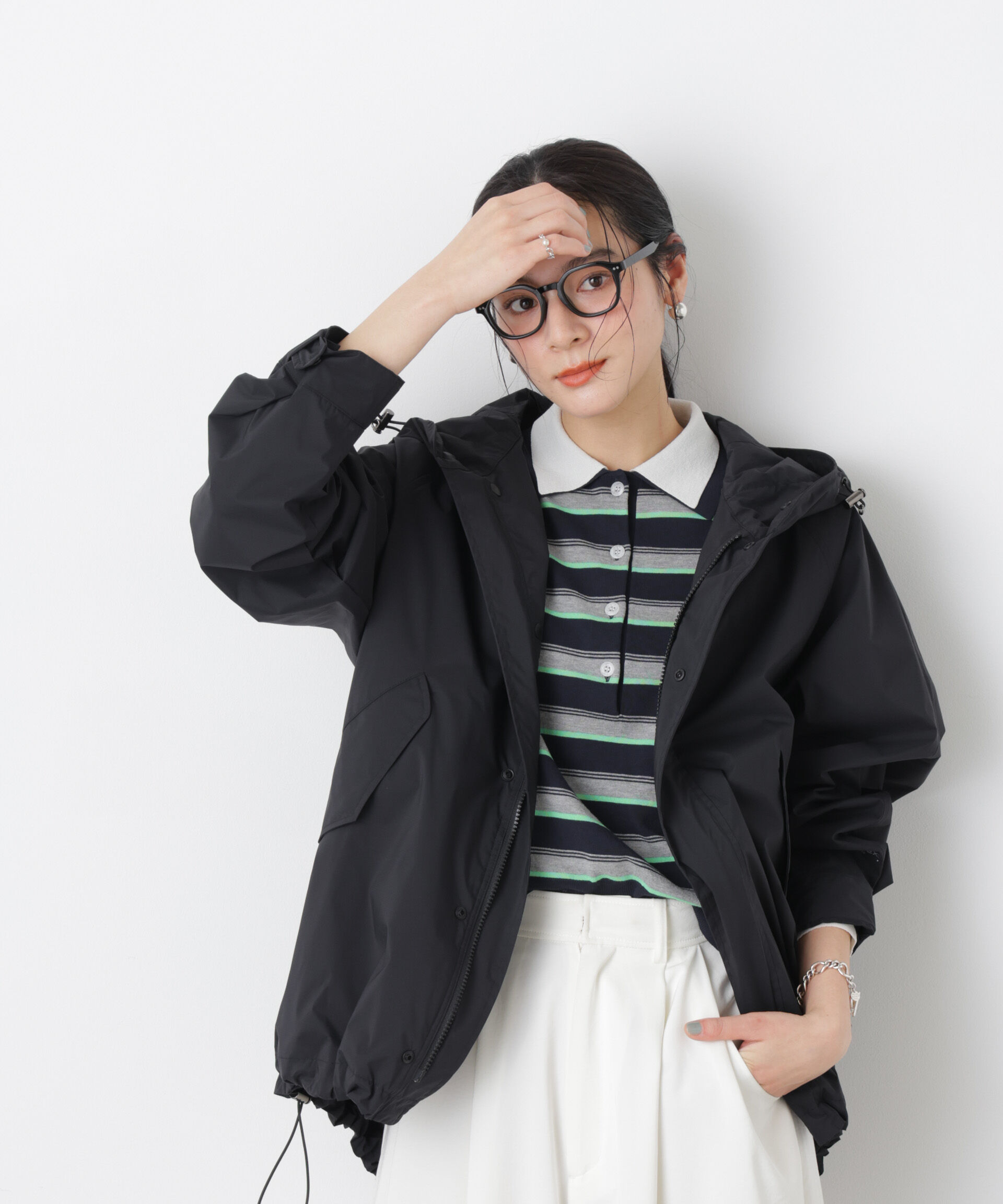 nano･universe「「Meaningful Continuity」PERTEX(R) SHIELD PRO フードブルゾン」|ブルゾン・スタジャン|