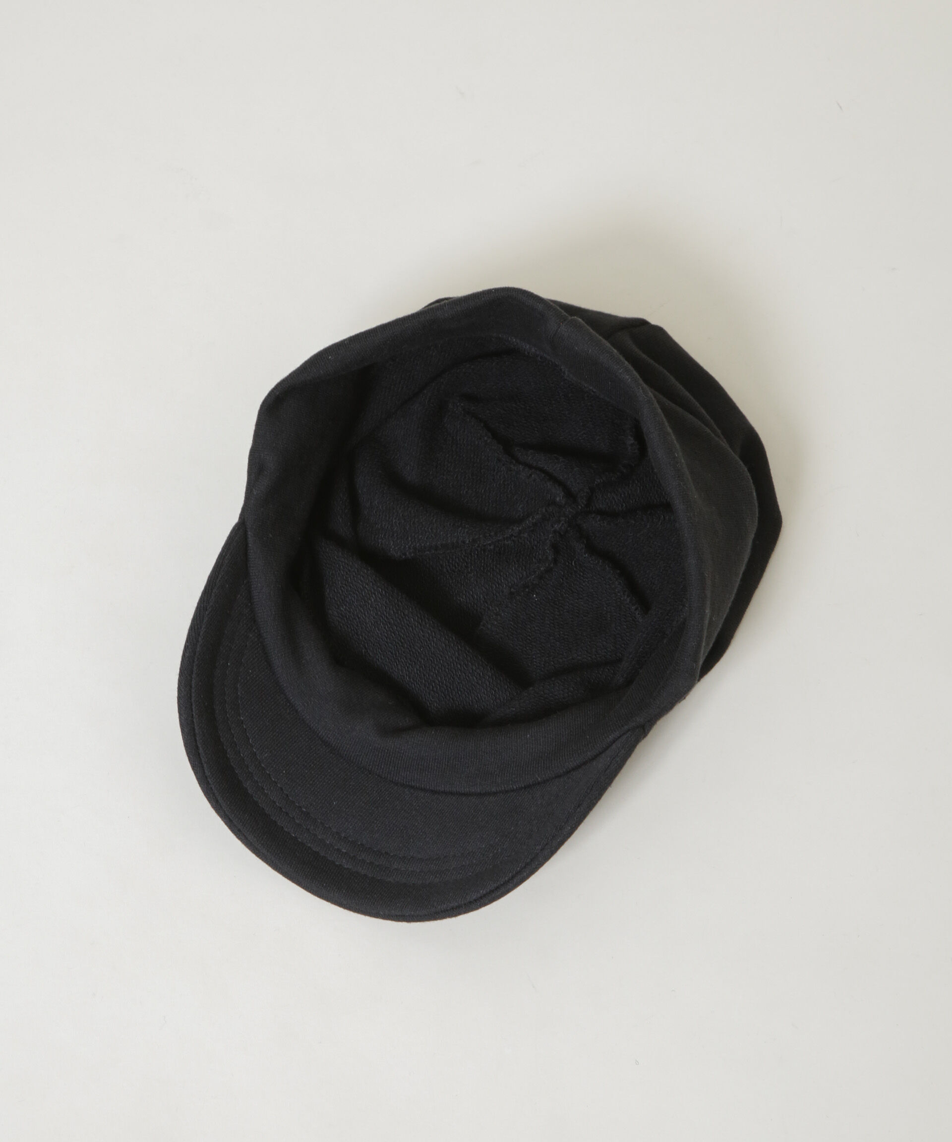 nano･universe「Healthknit/別注ワンポイント刺繍スウェットリラックスキャップ」|キャップ・キャスケット|