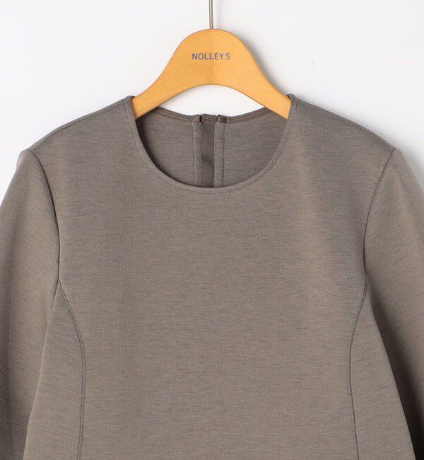 NOLLEY'S「ウォッシャブルエアボールフレアプルオーバーカットソー」|Tシャツ・カットソー|