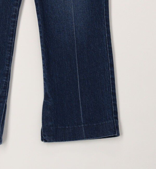 Rie Miller「【RM denim】スリットクロップドハイウエストデニム」|デニム|