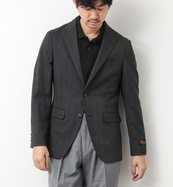 NOLLEY'S goodman「《ビジカジ対応》IMPORT FABRIC JACKET 25SS」|テーラードジャケット|