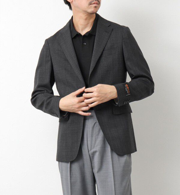 NOLLEY'S goodman「《ビジカジ対応》IMPORT FABRIC JACKET 25SS」|テーラードジャケット|