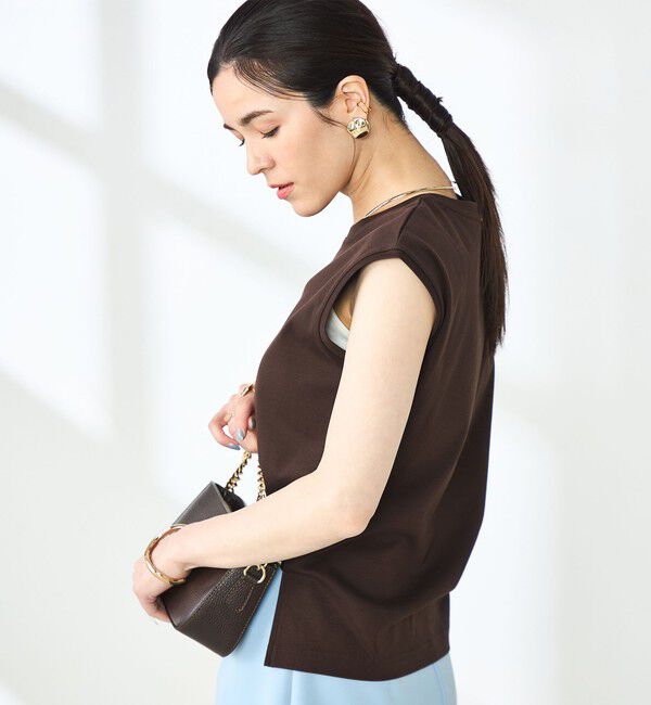 NOLLEY'S sophi「W&W ノースリーブプルオーバーカットソー」|Tシャツ・カットソー|