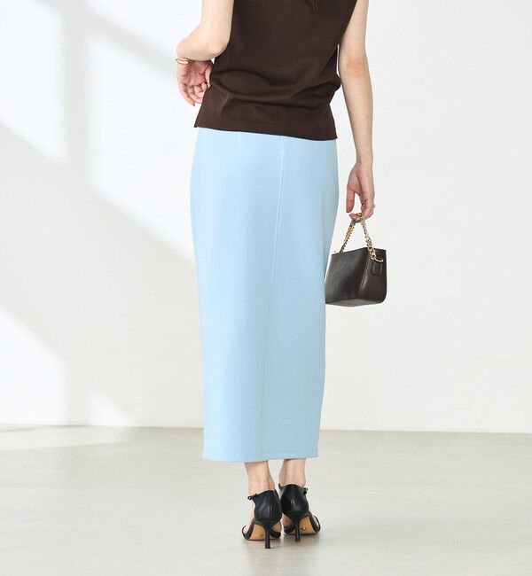 NOLLEY'S sophi「ウォッシャブルダンボール前後2WAYタイトスカート」|タイト|