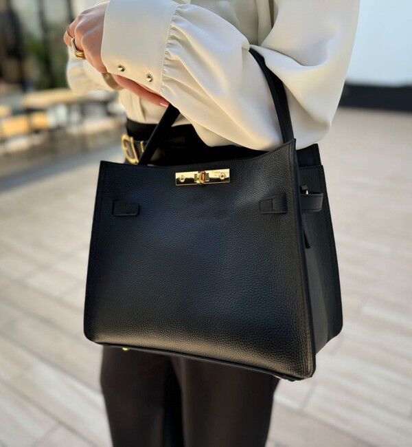 NOLLEY'S「ひねり金具付きワンハンドルバッグ【WEB STAFF守屋☆別注アイテム】」|ショルダー・メッセンジャー|