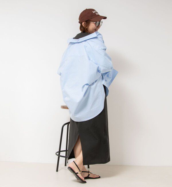 NOLLEY'S「【MAQWEL/マクウェル】オックスシャツ」|シャツ・ブラウス|