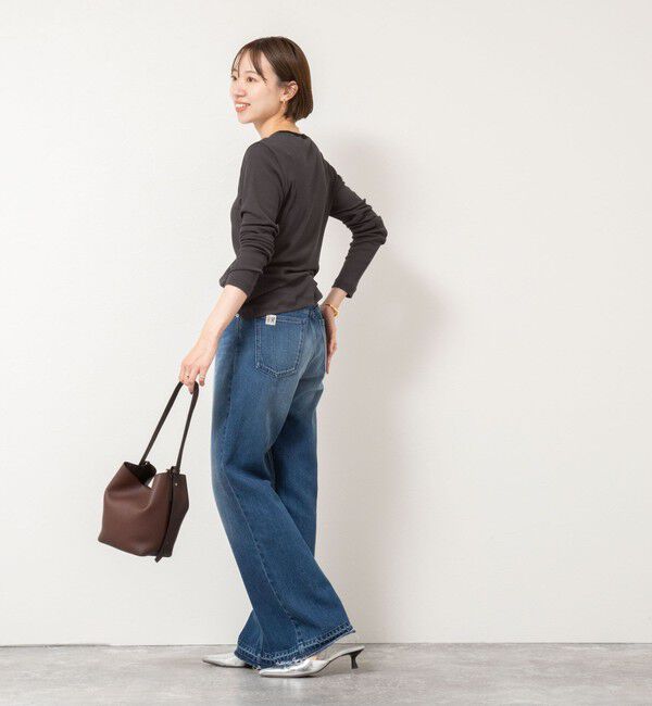 NOLLEY'S sophi「シアー配色トリミングロンT」|Tシャツ・カットソー|