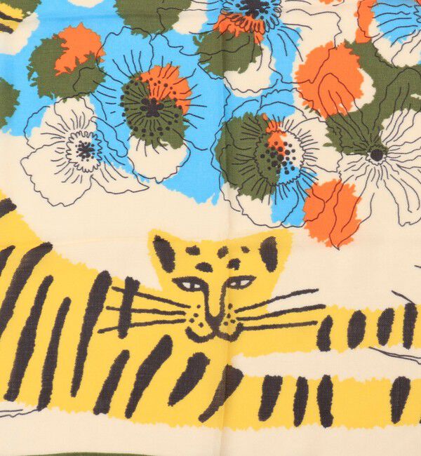 NOLLEY'S「W/Sプリントストール」|ストール|