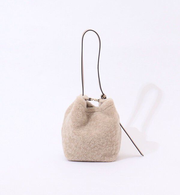 NOLLEY'S「【LORISTELLA/ロリステッラ】別注キューブワンハンドルムートンバッグ」|ショルダー・メッセンジャー|