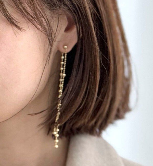 grace grace「【grace grace/グラスグラス】スキップボールボールピアス」|ピアス|