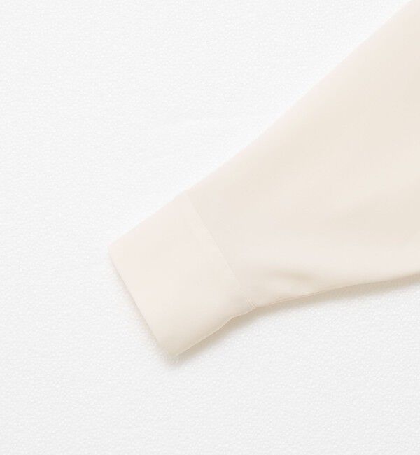 NOLLEY'S sophi「《morisachiシリーズとセットアップ対応》ウォッシャブルダブルサテンスキッパーブラウス」|シャツ・ブラウス|