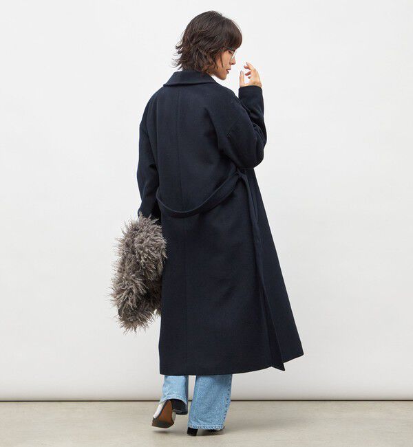NOLLEY'S sophi「【一部WEB限定色】アンゴラビーバーベルテッドロングコート」|その他|