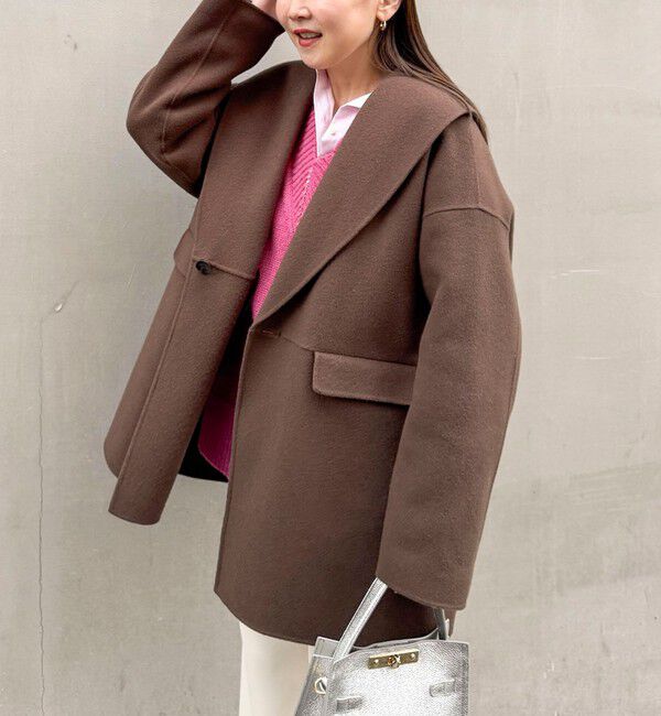 NOLLEY'S sophi「SUPER140リバーショールコート」|その他|