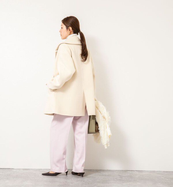 NOLLEY'S「【一部WEB限定アイテム】SP140リバーコート起毛メルトン仕上げ」|その他|