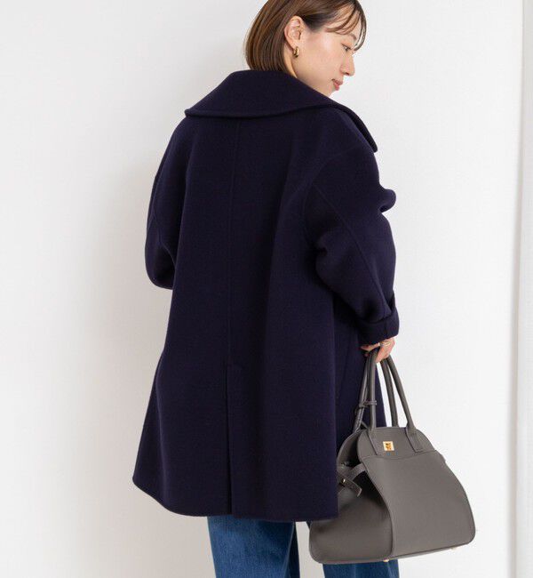 NOLLEY'S「【一部WEB限定アイテム】SP140リバーコート起毛メルトン仕上げ」|その他|