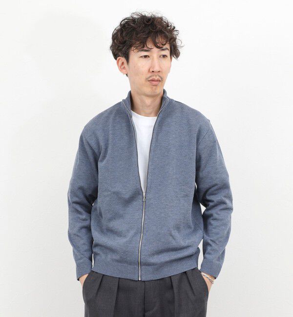 NOLLEY'S goodman「【ACTIVE SECT】《限定展開》デオドラント加工 スタンドジップカーディガン 25AW」|ニット・セーター|