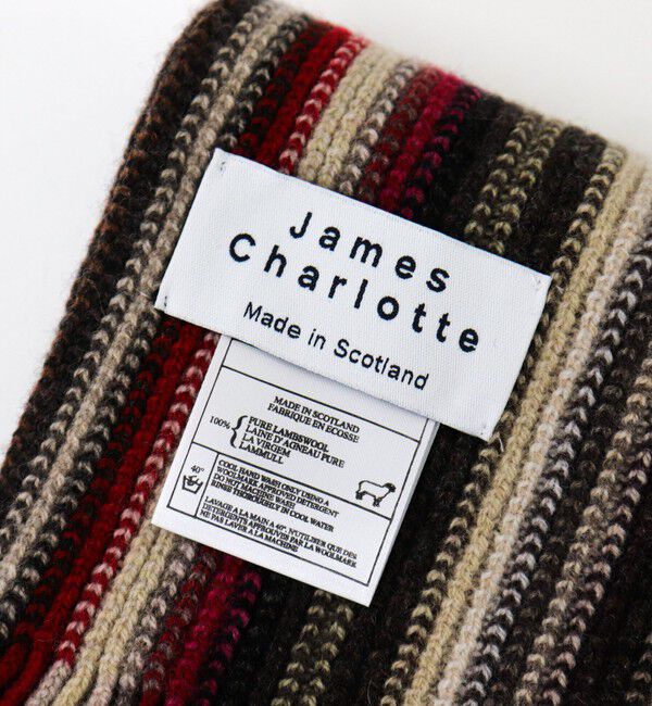 NOLLEY'S goodman「【JAMES CHARLOTTE/ジェームス・シャルロット】Lambswool Russell Muffler 25」|ストール|