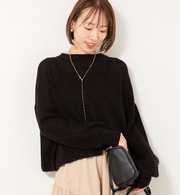 NOLLEY'S「《手洗い可能》スパンコールプルオーバー」|ニット・セーター|