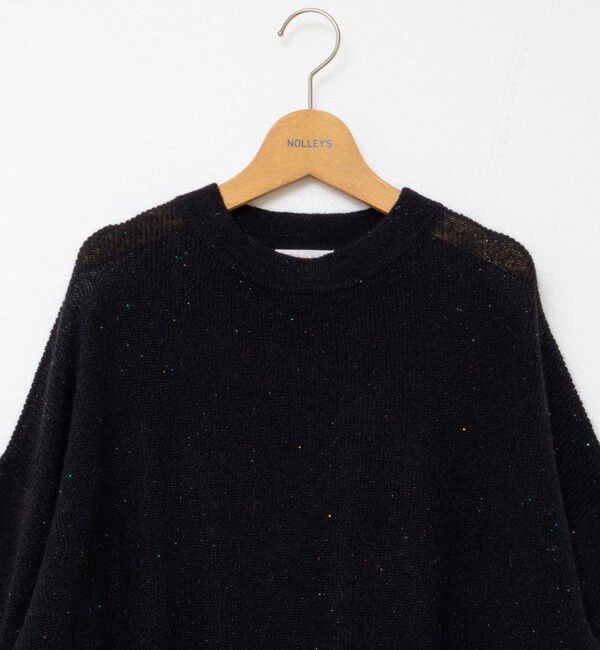 NOLLEY'S「《手洗い可能》スパンコールプルオーバー」|ニット・セーター|