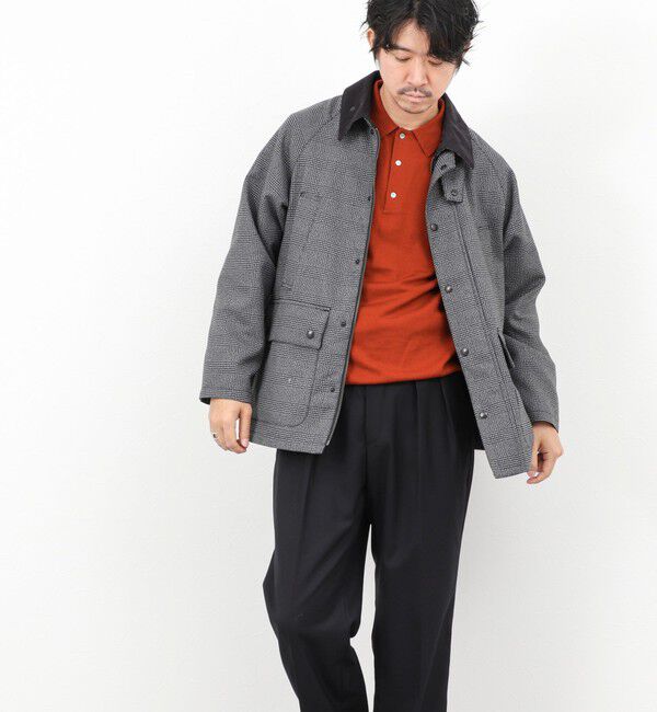 NOLLEY'S goodman「《ビジカジ対応》【TECHTWEED】【SORONA】中綿ユーティリティジャケット 25AW」|ブルゾン・スタジャン|