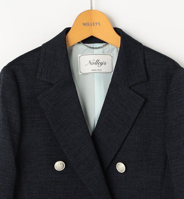 NOLLEY'S「スラブダブルジャケット」|テーラードジャケット|