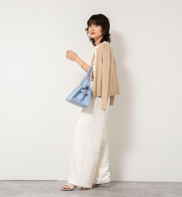 NOLLEY'S sophi「ウォッシャブルWウエストワイドパンツ」|その他|