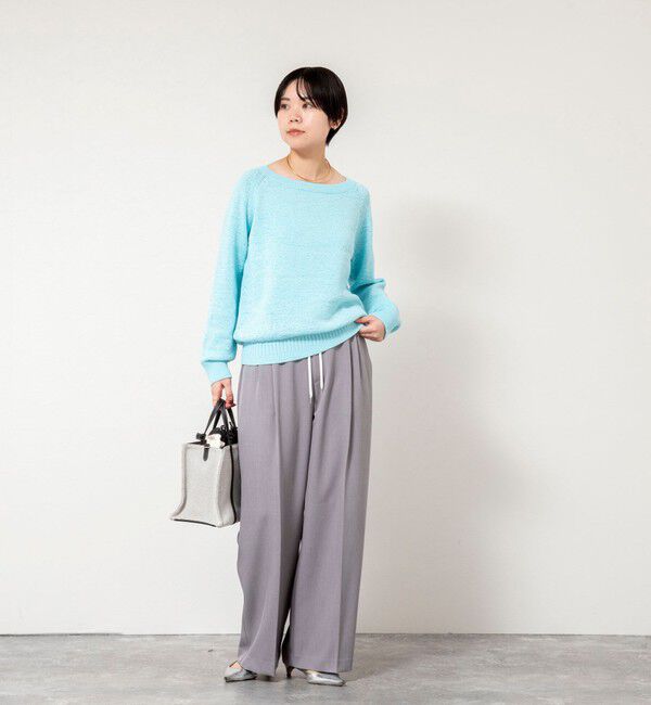 NOLLEY'S sophi「ウォッシャブルWウエストワイドパンツ」|その他|