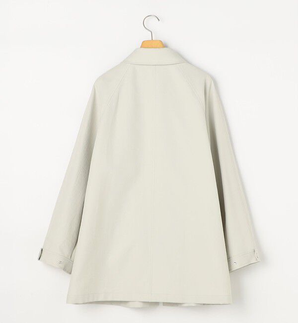 NOLLEY'S sophi「ウォッシャブルエアーツイルステンカラーハーフコート」|ステンカラーコート|