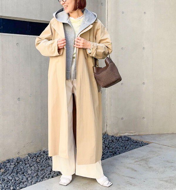 NOLLEY'S「ウォッシャブルLIGHT TRENCH COAT」|トレンチコート|