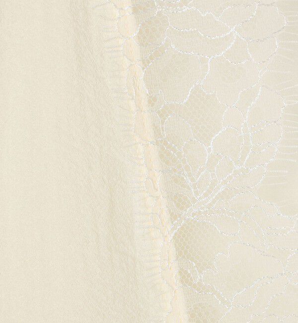 NOLLEY'S sophi「ウォッシャブルレーストリミングオーガンジーブラウス」|シャツ・ブラウス|