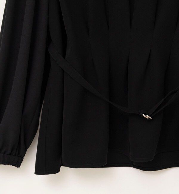 NOLLEY'S「《セットアップ対応》ウォッシャブルダブルクロスブラウス」|シャツ・ブラウス|