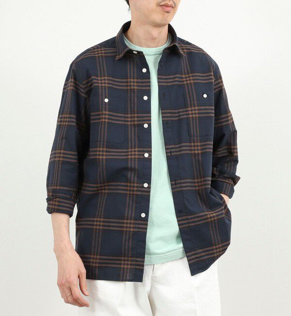 NOLLEY'S goodman「ダブルポケットオーバーシャツ 26SS」|シャツ・ブラウス|