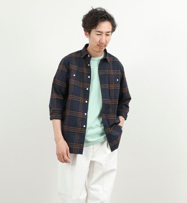 NOLLEY'S goodman「ダブルポケットオーバーシャツ 26SS」|シャツ・ブラウス|