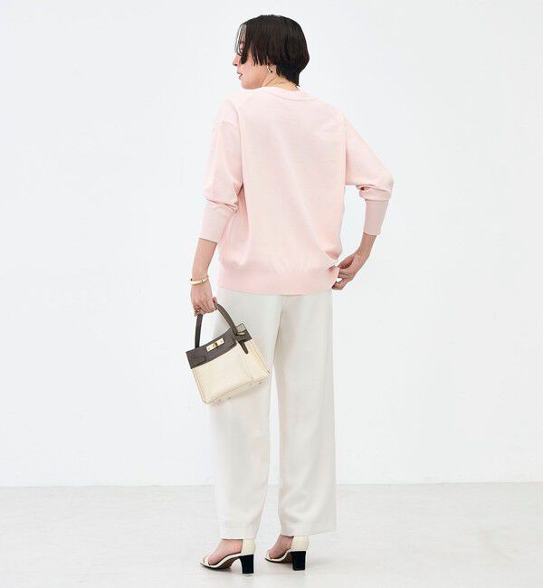 NOLLEY'S sophi「【新色追加】《手洗い可能》マルチファンクションVネックカーディガン」|カーディガン|