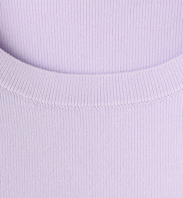 NOLLEY'S sophi「《アンサンブル対応》《手洗い可能》マルチファンクション5分袖プルオーバー」|ニット・セーター|