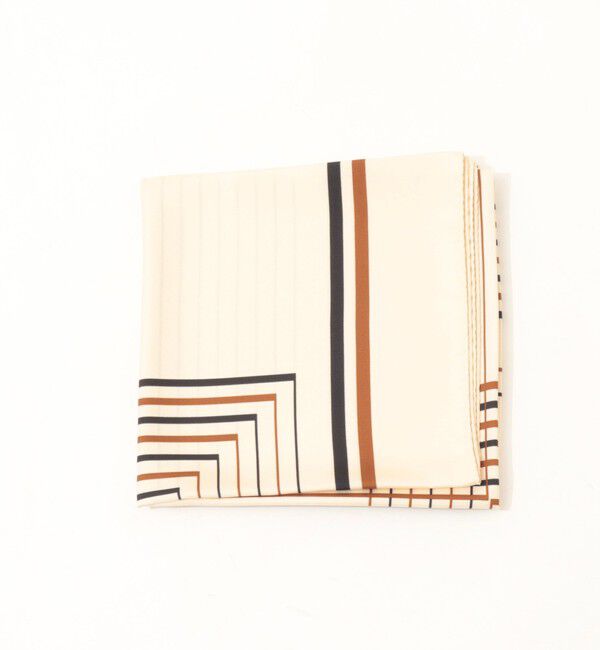 NOLLEY'S sophi「【AENEIS/エイネス】MINIMAL ILLUSIONシルクスカーフ」|ストール|