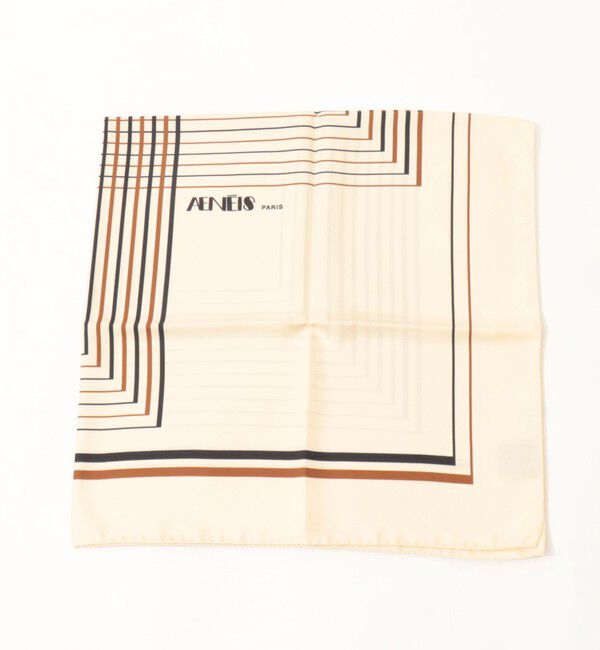 NOLLEY'S sophi「【AENEIS/エイネス】MINIMAL ILLUSIONシルクスカーフ」|ストール|