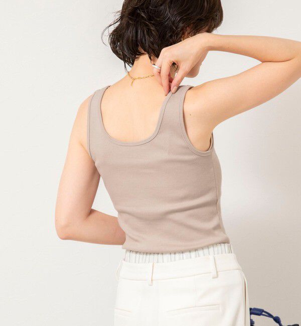 NOLLEY'S sophi「2WAYベアテレコタンクトップ」|タンクトップ|