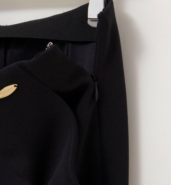 NOLLEY'S「ウォッシャブルニットジョーゼットタイトスカート」|タイト|