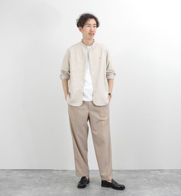 NOLLEY'S goodman「【DANTON/ダントン】DT-B0280SOX BAND COLLAR SHIRT LS 26SS」|シャツ・ブラウス|